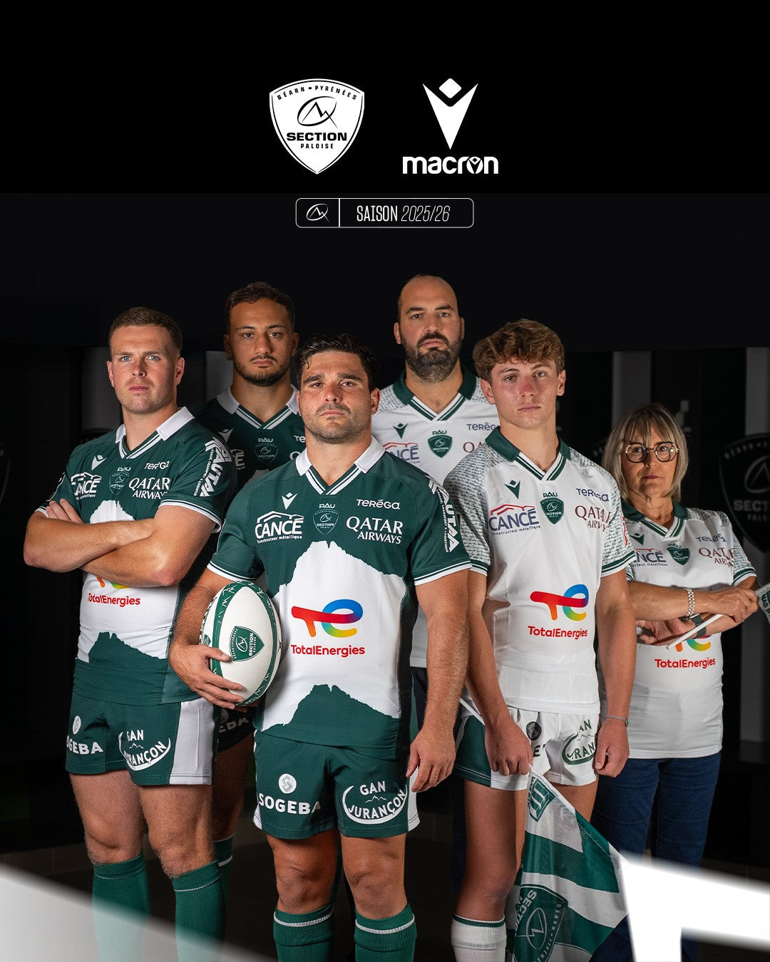 Maillot Enfant Replica Third Section Paloise Challenge Cup 24/25 - Univers Crampons Maillot Enfant Replica Third Section Paloise Challenge Cup 24/25 - Univers Crampons