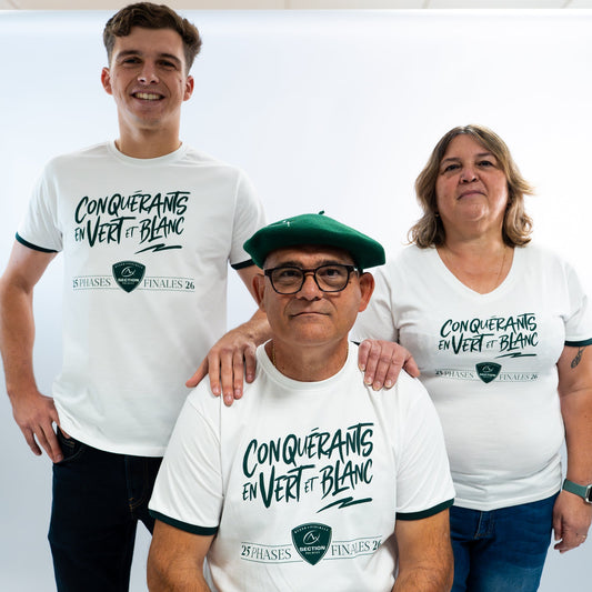 T-shirt Blanc Femme Phases Finales 2025/2026
