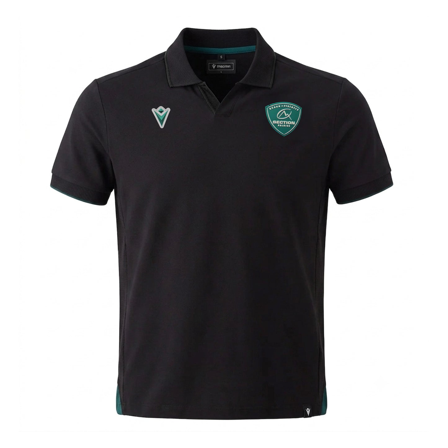 Polo Noir Macron Officiel - 2026/2027