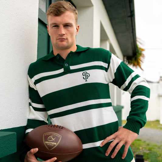 POLO MANCHES LONGUES MAISON TRICOT