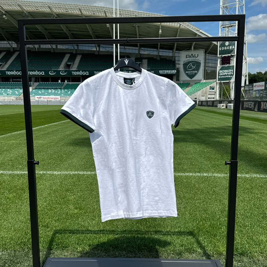 T-SHIRT BLANC LOGO SECTION PALOISE HOMME 25.26