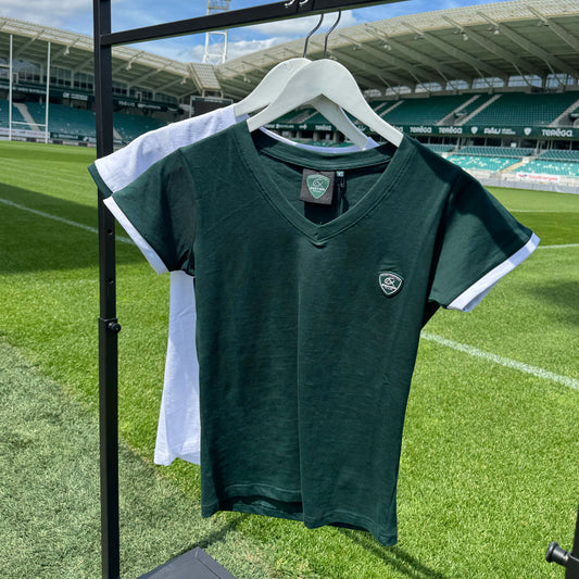 T-SHIRT VERT LOGO SECTION PALOISE FEMME 25.26