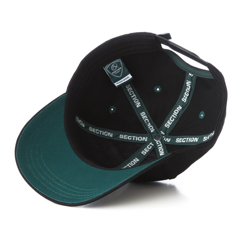 CASQUETTE BLASON NOIRE