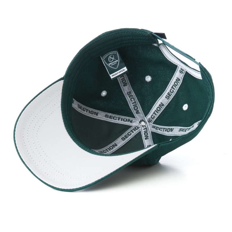 CASQUETTE BLASON VERTE