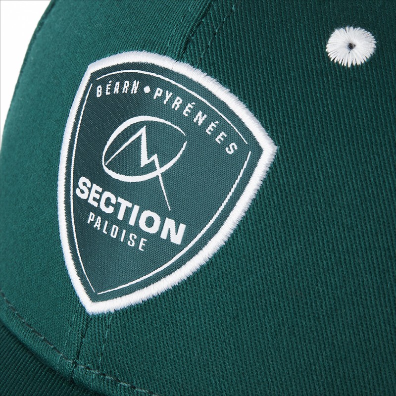 CASQUETTE BLASON VERTE