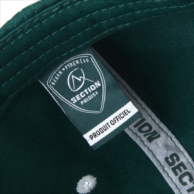 CASQUETTE BLASON VERTE