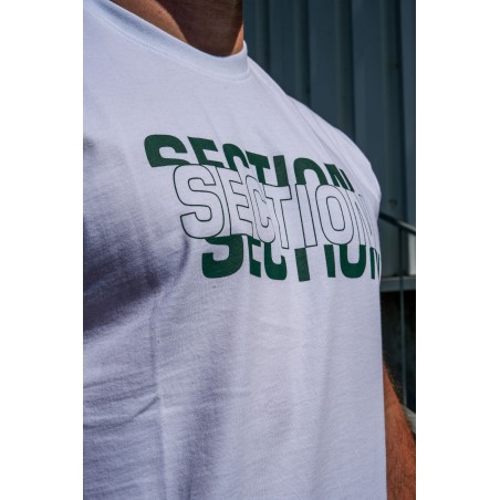 T-SHIRT SUPPORTER SECTION BLANC - ADULTE