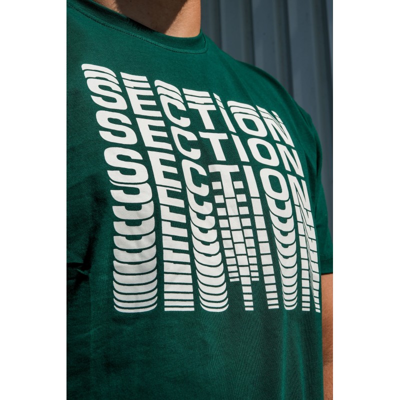 T-SHIRT SUPPORTER SECTION VERT - ADULTE