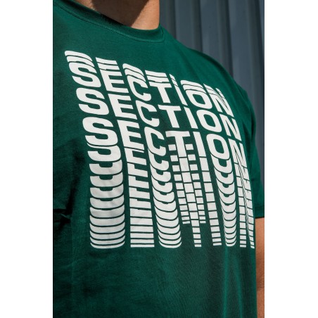 T-SHIRT SUPPORTER SECTION VERT - ADULTE
