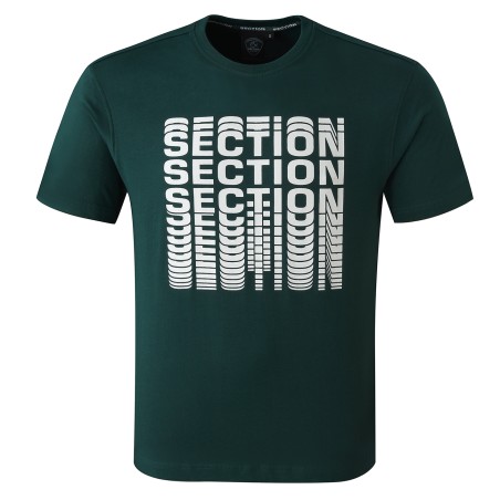 T-SHIRT SUPPORTER SECTION VERT - ADULTE
