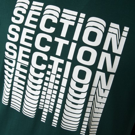 T-SHIRT SUPPORTER SECTION VERT - ADULTE