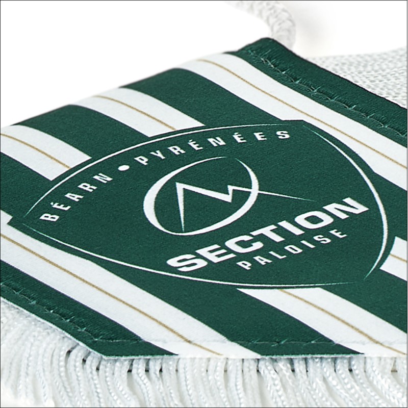 FANION SUPERSEVENS VERT ET BLANC SECTION PALOISE FANION SUPERSEVENS VERT ET BLANC SECTION PALOISE