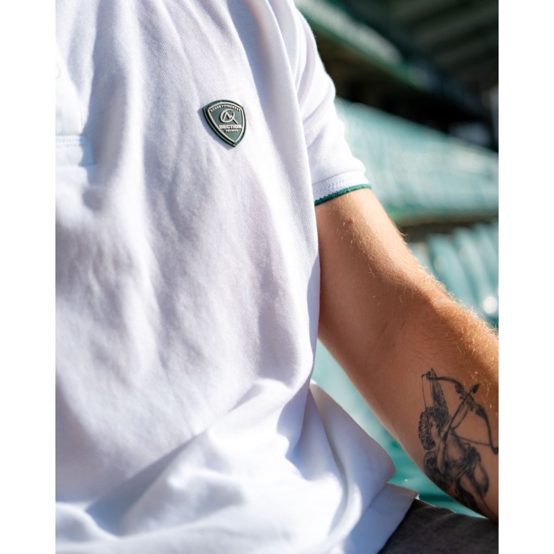 POLO BLASON 25/26 BLANC - SECTION PALOISE POLO BLASON 25/26 BLANC - SECTION PALOISE