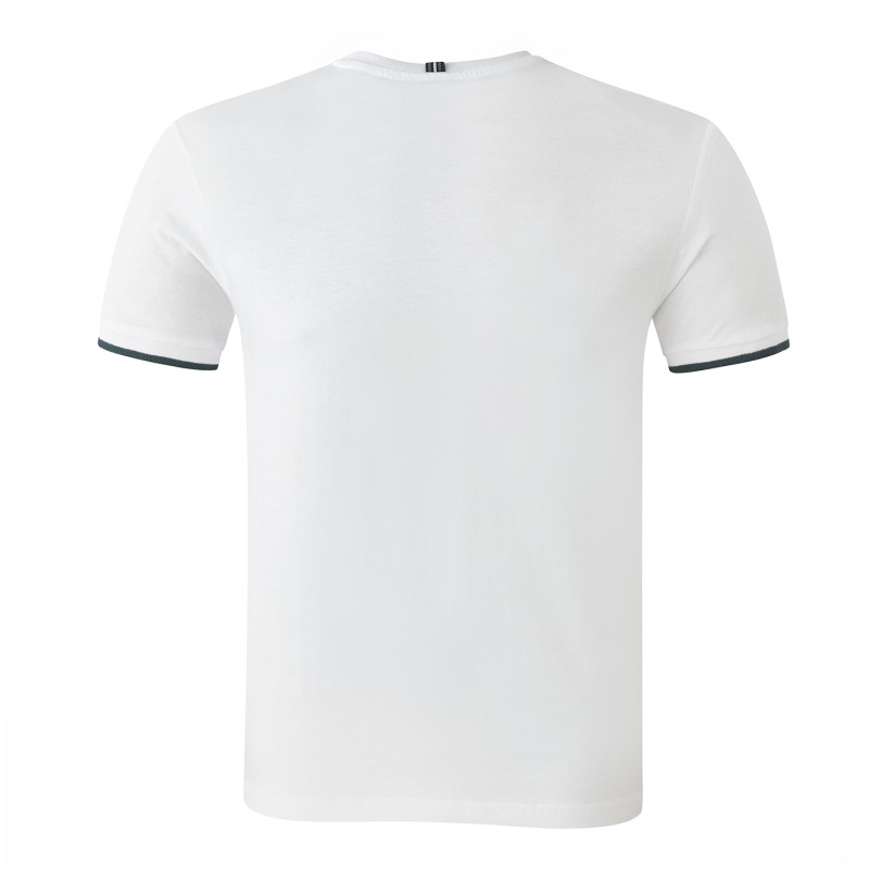 T-SHIRT BLASON BLANC