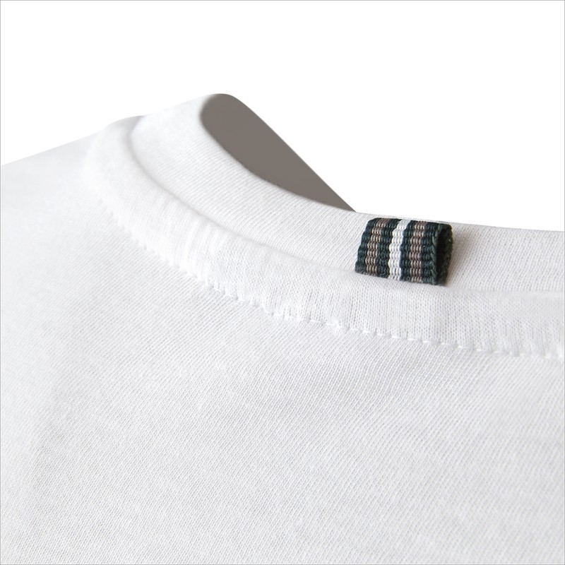 T-SHIRT BLASON BLANC