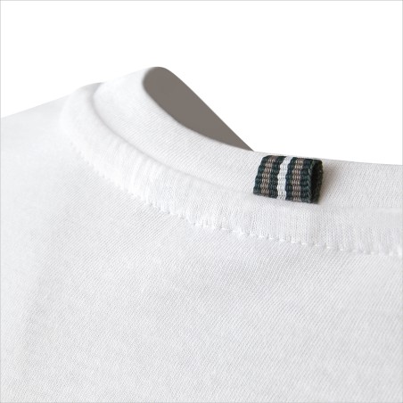 T-SHIRT BLASON BLANC