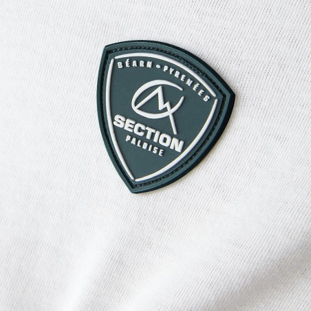 T-SHIRT BLASON BLANC