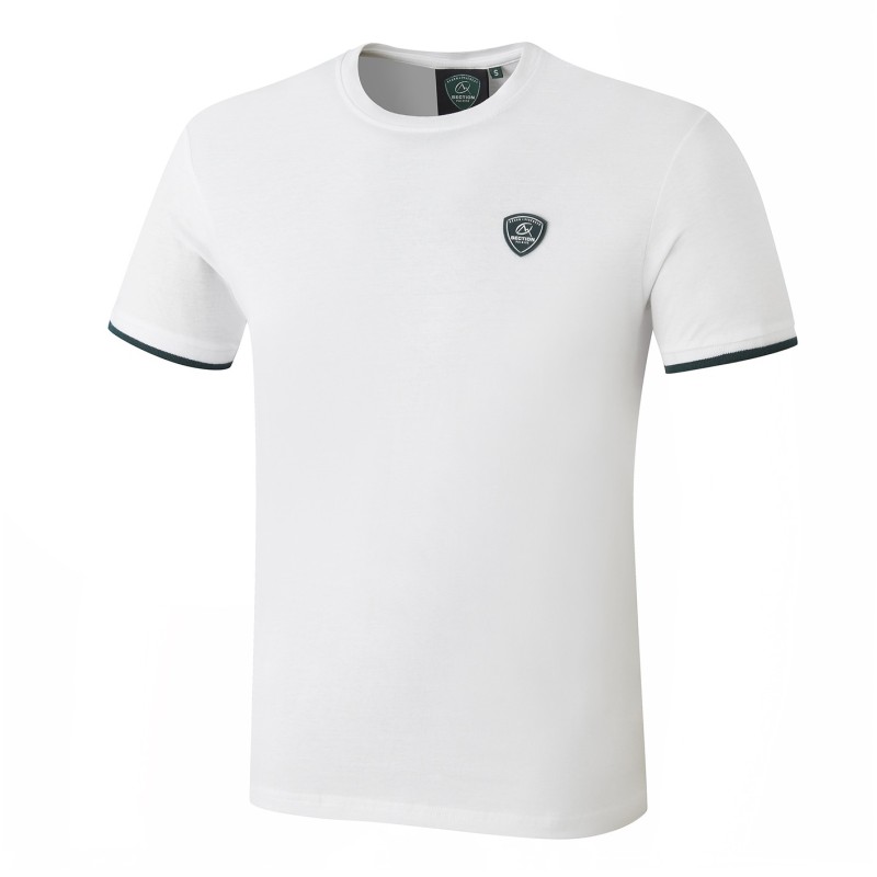 T-SHIRT BLASON BLANC