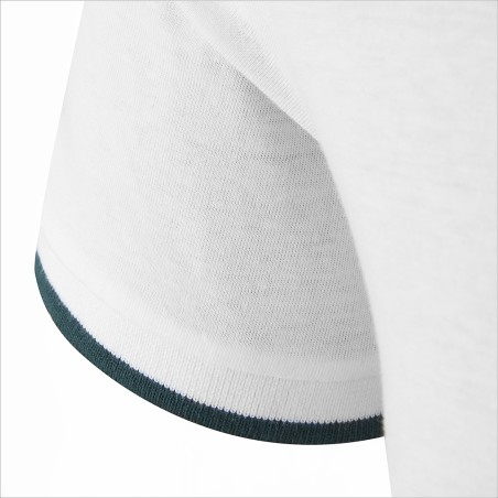 T-SHIRT BLASON BLANC