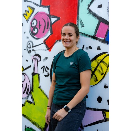 T-SHIRT BLASON VERT FEMME - SECTION PALOISE