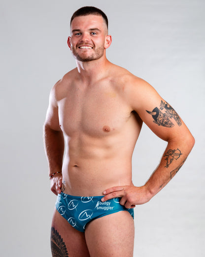 SLIP DE BAIN LOGO