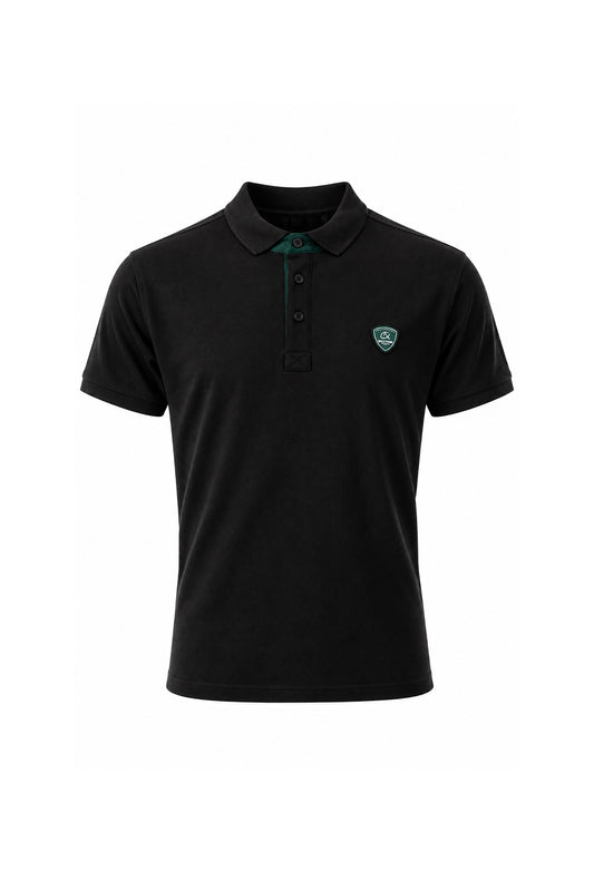 Polo Homme Noir manches courtes