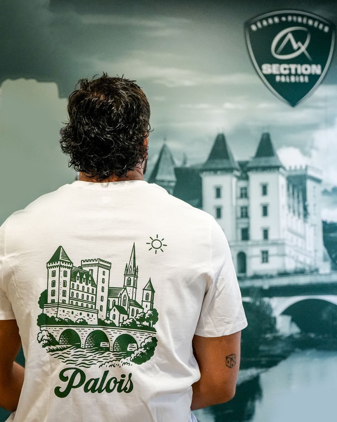 T-SHIRT PALOIS BLANC - SECTION PALOISE