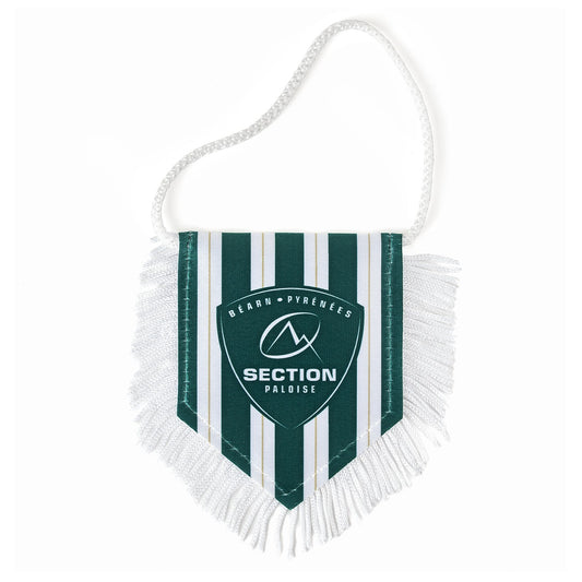 FANION SUPERSEVENS VERT ET BLANC SECTION PALOISE