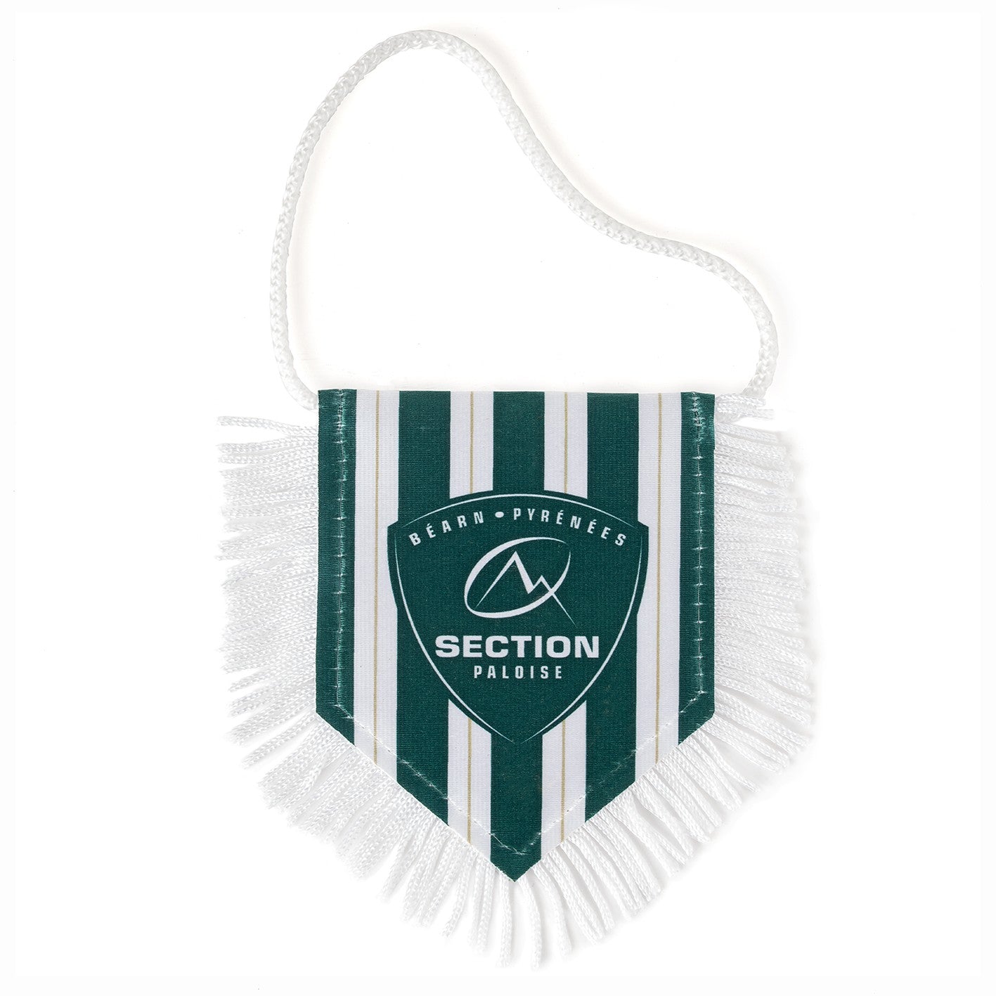 FANION SUPERSEVENS VERT ET BLANC SECTION PALOISE