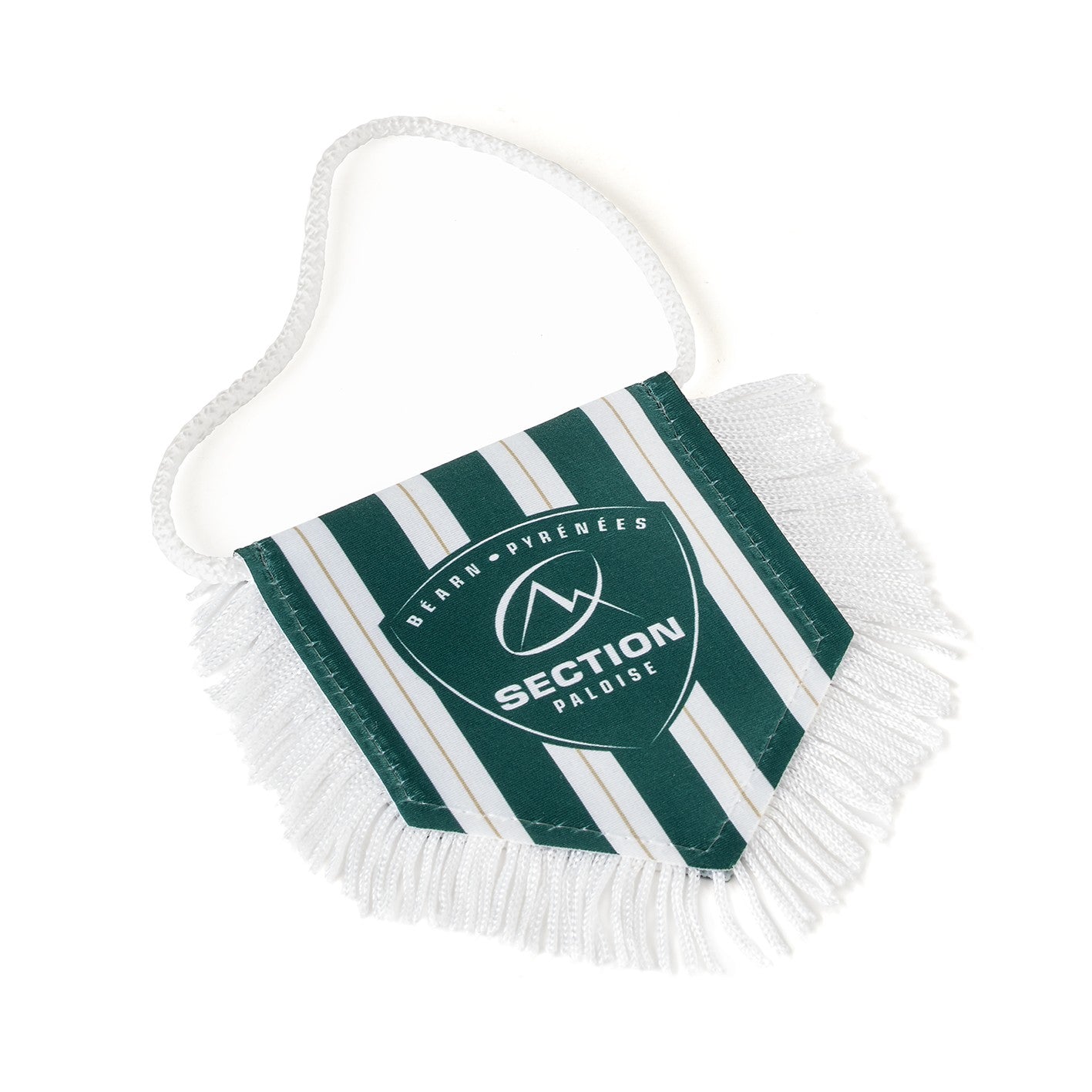 FANION SUPERSEVENS VERT ET BLANC SECTION PALOISE