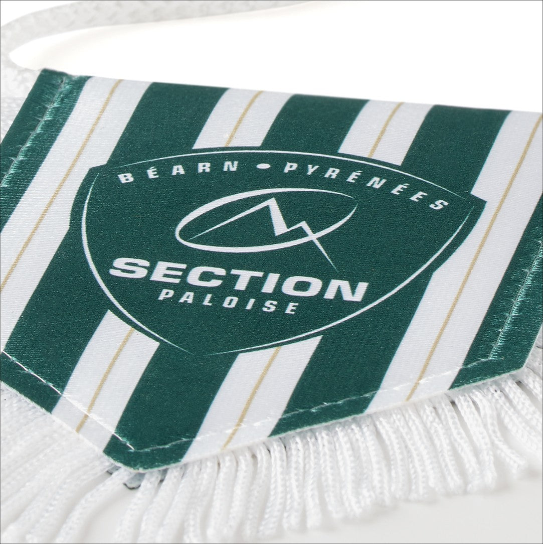 FANION SUPERSEVENS VERT ET BLANC SECTION PALOISE