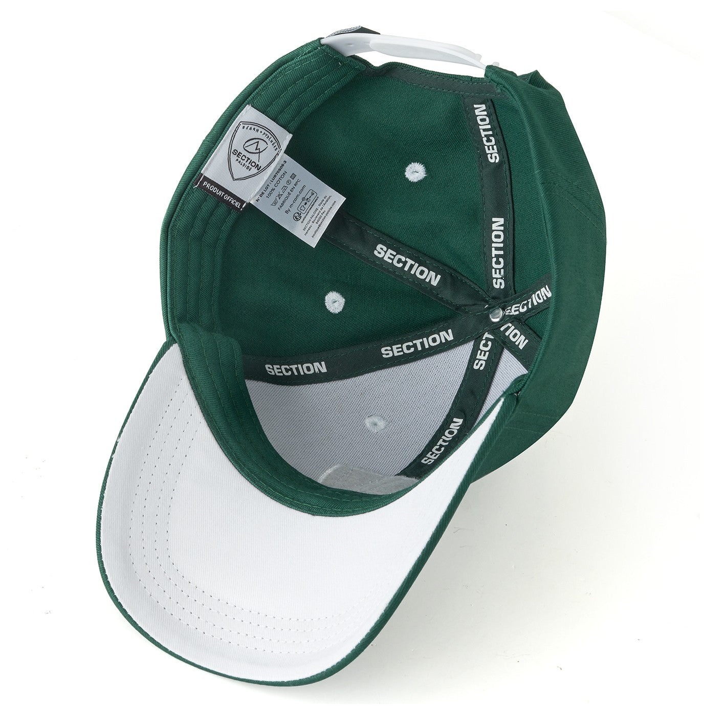 CASQUETTE BLASON VERTE ENFANT SECTION PALOISE