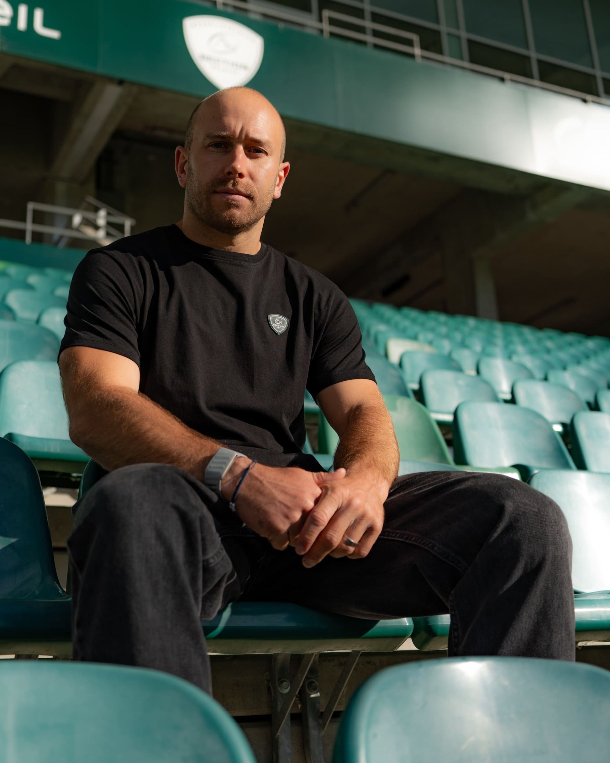 T-SHIRT BLASON 25/26 NOIR - SECTION PALOISE