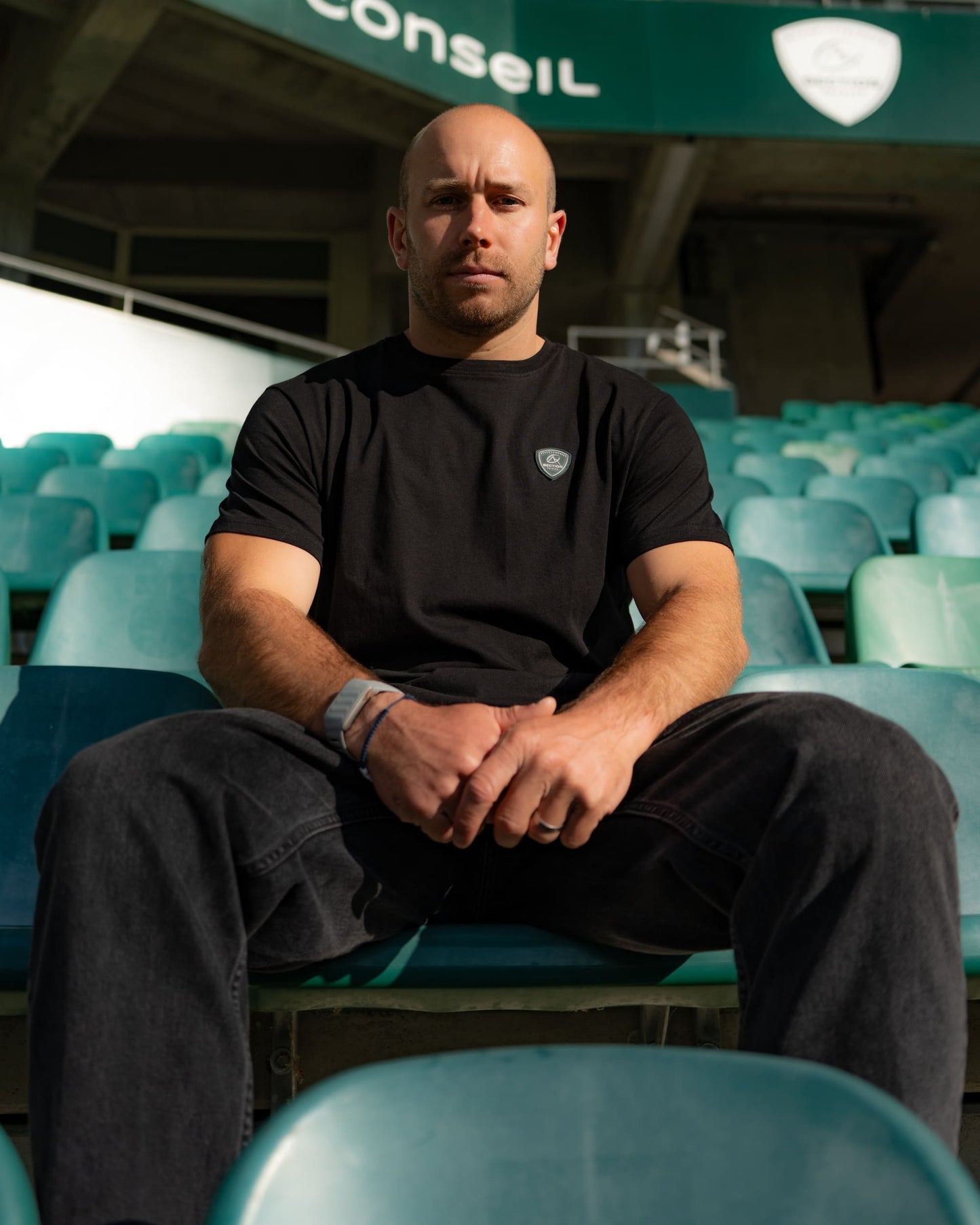 T-SHIRT BLASON 25/26 NOIR - SECTION PALOISE