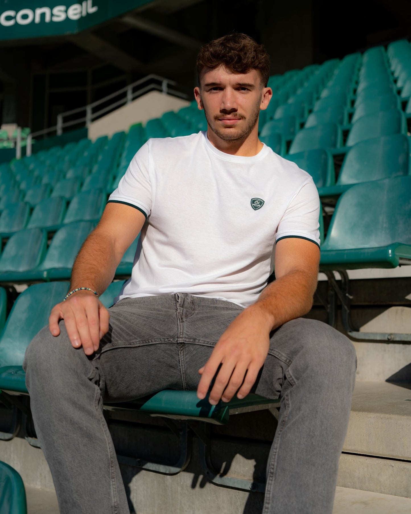 T-SHIRT BLASON 25/26 BLANC - SECTION PALOISE