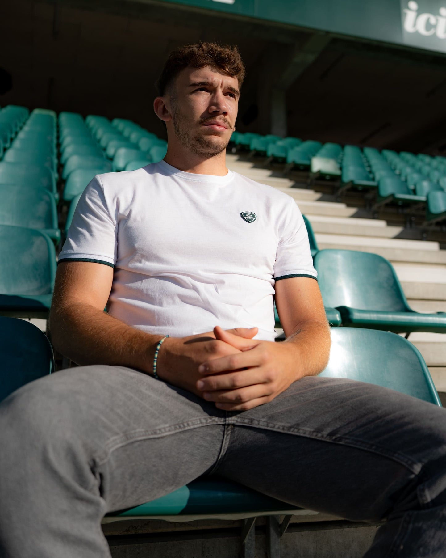 T-SHIRT BLASON 25/26 BLANC - SECTION PALOISE