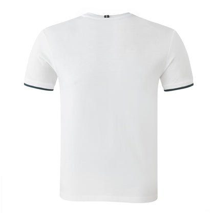 T-SHIRT BLASON BLANC