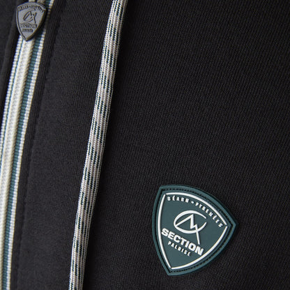 VESTE ZIPPEE BLASON NOIRE - SECTION PALOISE