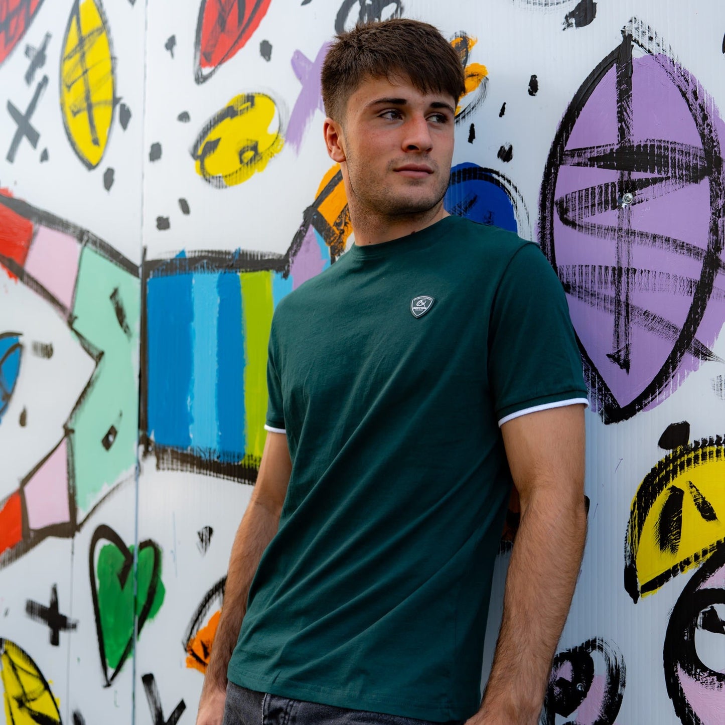 T-SHIRT BLASON VERT ENFANT - SECTION PALOISE