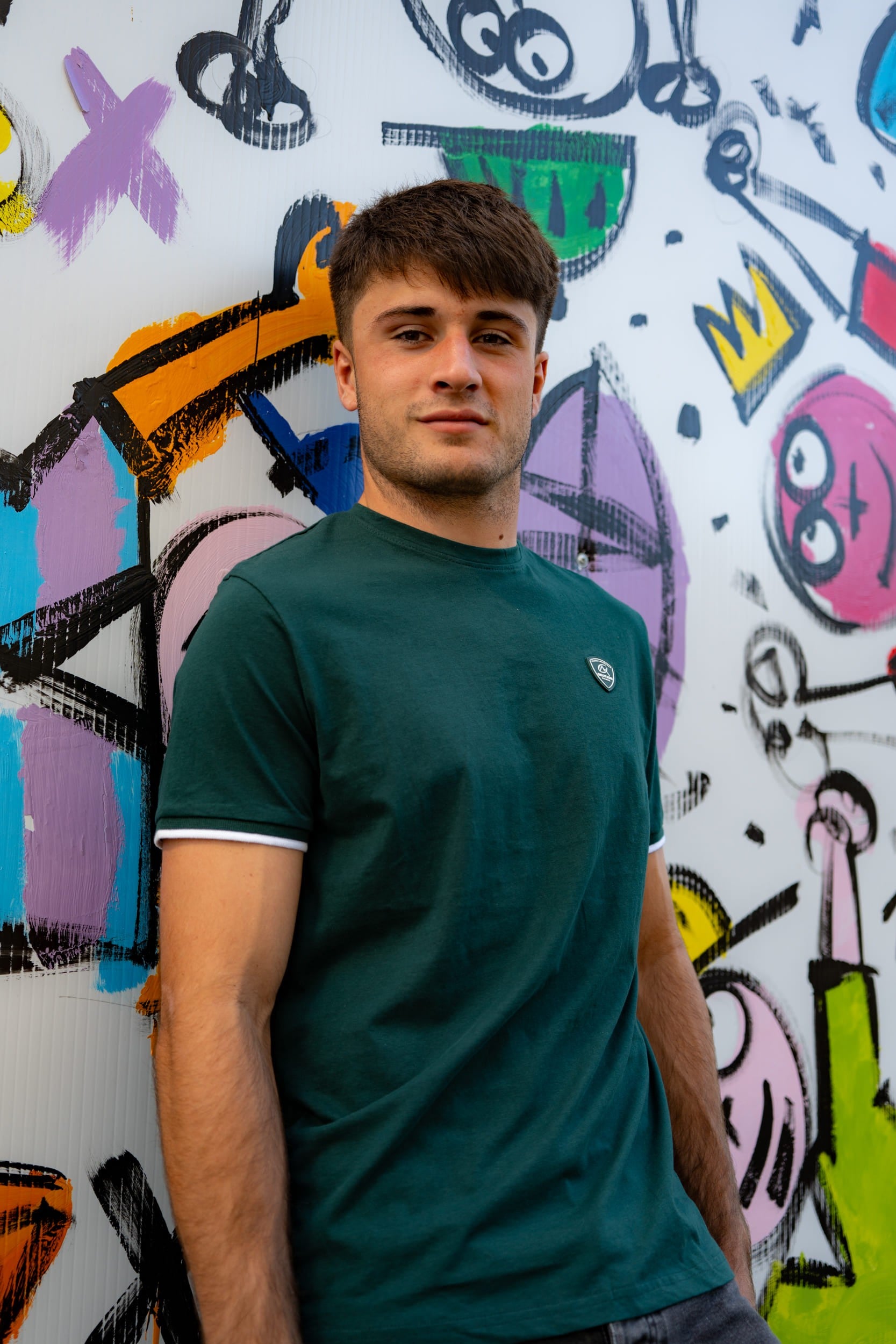 T-SHIRT BLASON VERT ENFANT - SECTION PALOISE