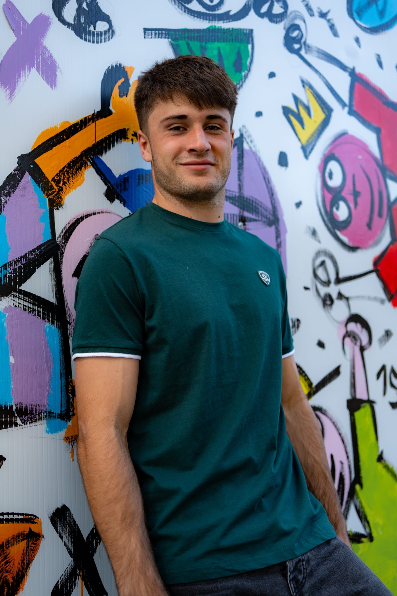 T-SHIRT BLASON VERT HOMME - SECTION PALOISE