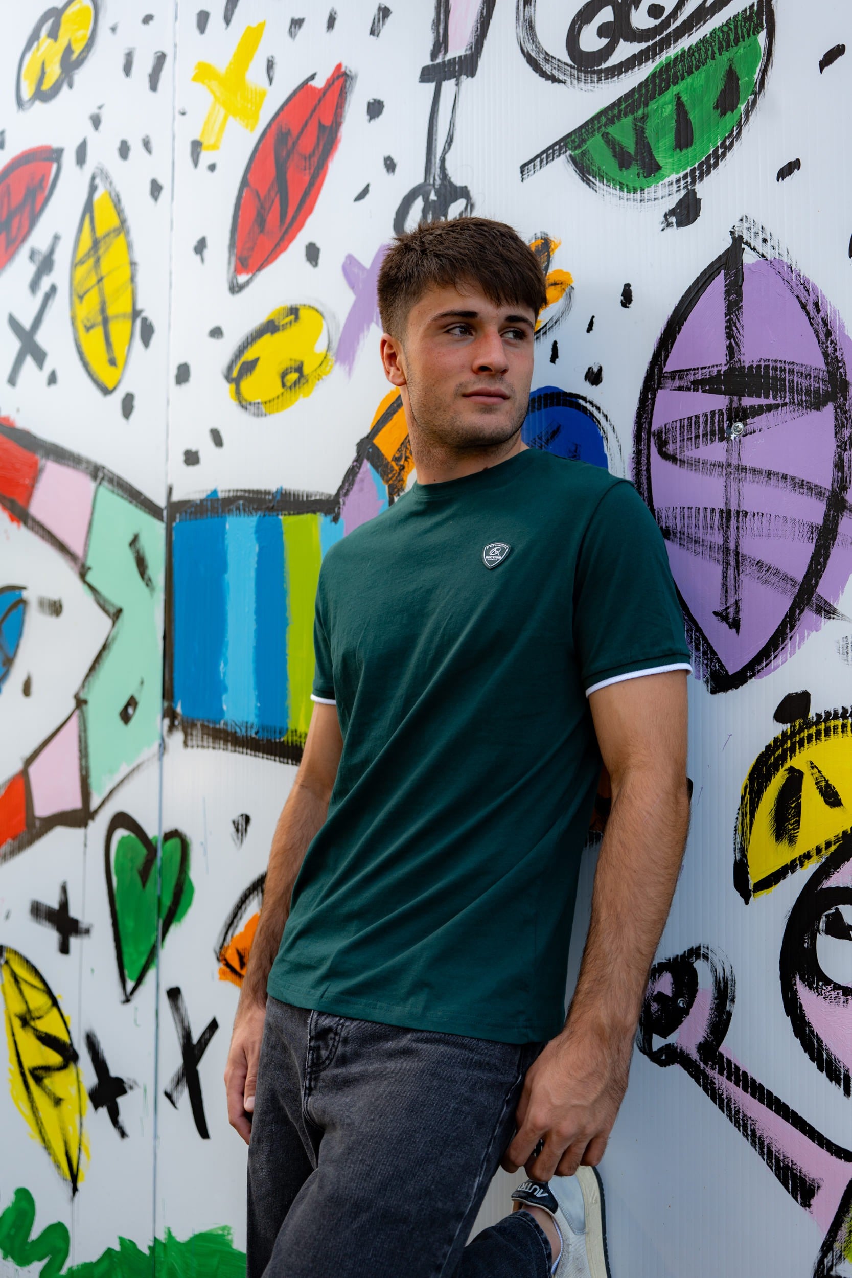 T-SHIRT BLASON VERT HOMME - SECTION PALOISE