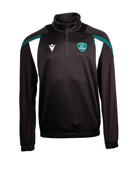 Veste Enfant Noire Joueur 1/4 de zip - 2026/2027