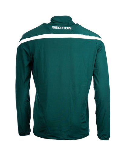 Veste Verte Staff 1/4 de zip - 2026/2027