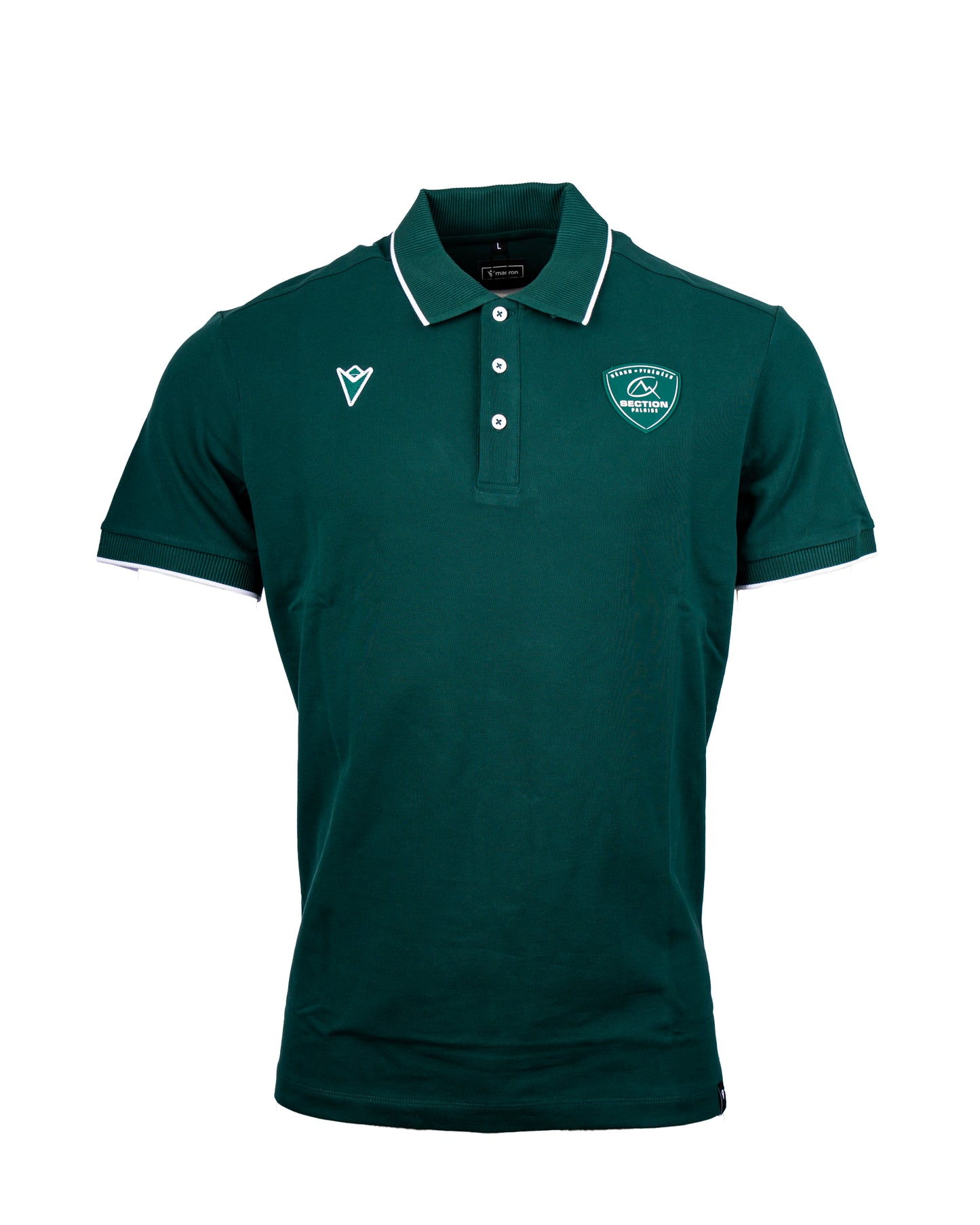 Polo Enfant Vert Macron Officiel - 2026/2027
