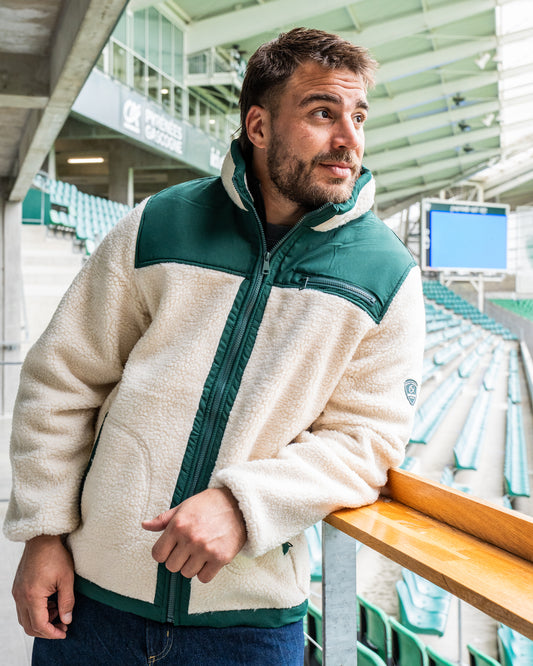Veste Sherpa Beige