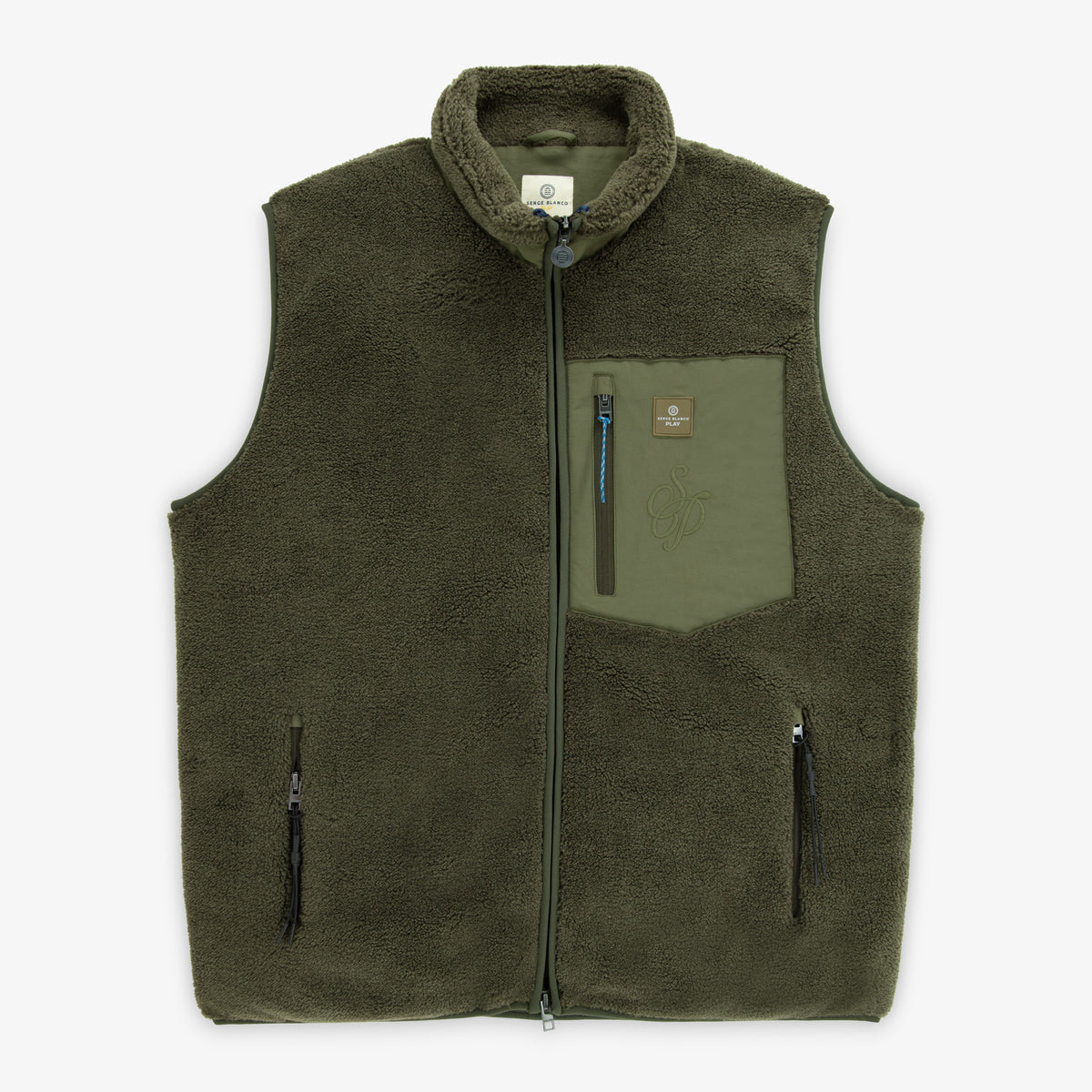 Gilet polaire sherpa sans manches Section Paloise