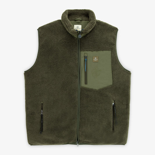 Gilet polaire sherpa sans manches Section Paloise