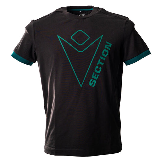 T-Shirt Noir Macron Supporter - 2026/2027