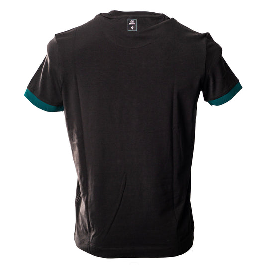 T-Shirt Noir Macron Supporter - 2026/2027